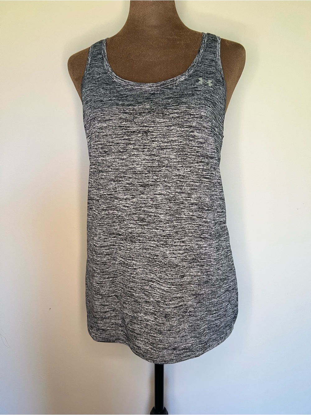 Under Armour Women's Black Heather Racerback Tank
